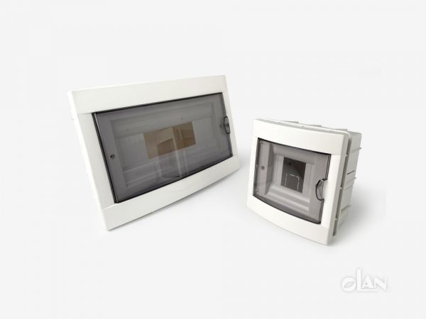 Empty Branch Distribution Box – IP65, Halogen-Free, IK07, Flush Mount, 6-12 Connections