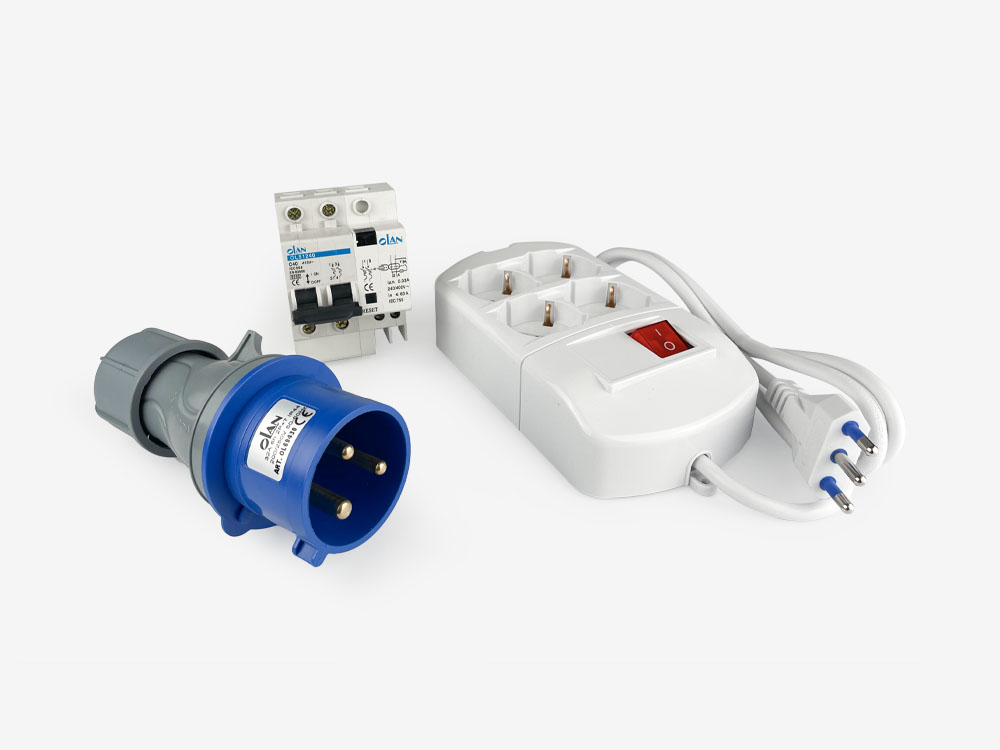 Interruttori, prese e spine